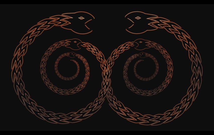 two ouroboroses